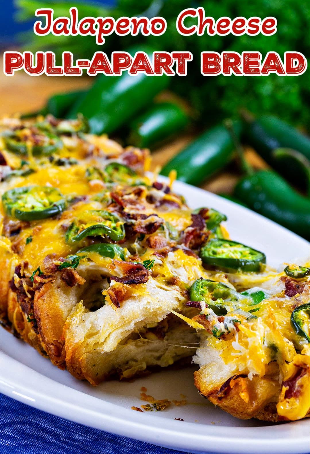 Jalapeno Cheese Pull-Apart Bread