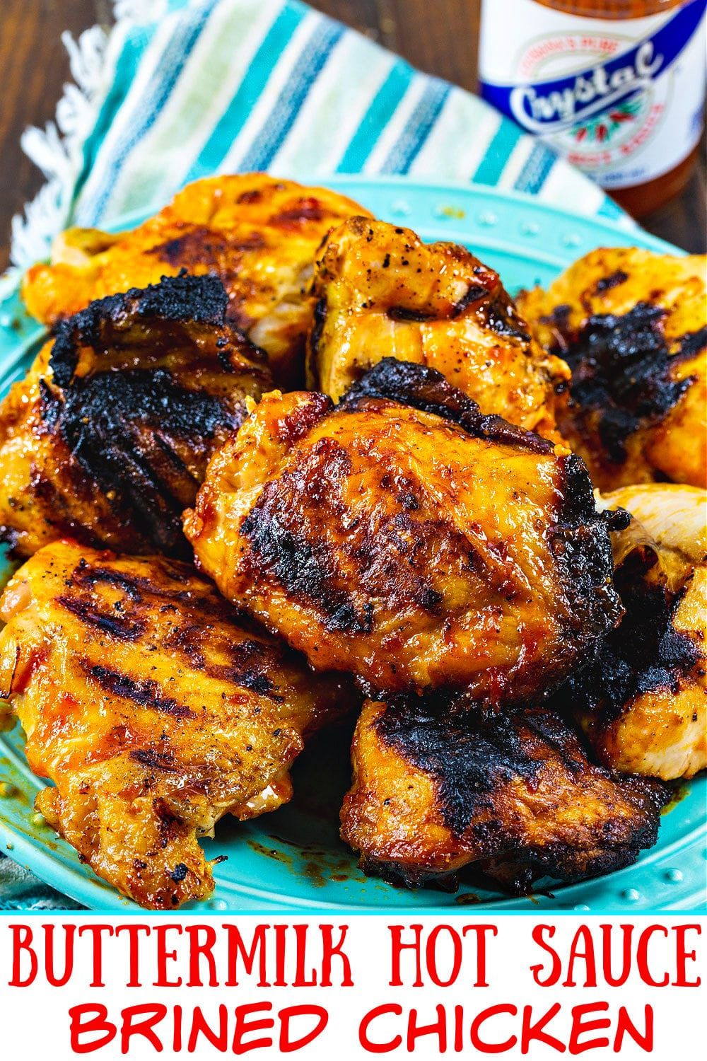 Buttermilk Hot Sauce Brined Chicken