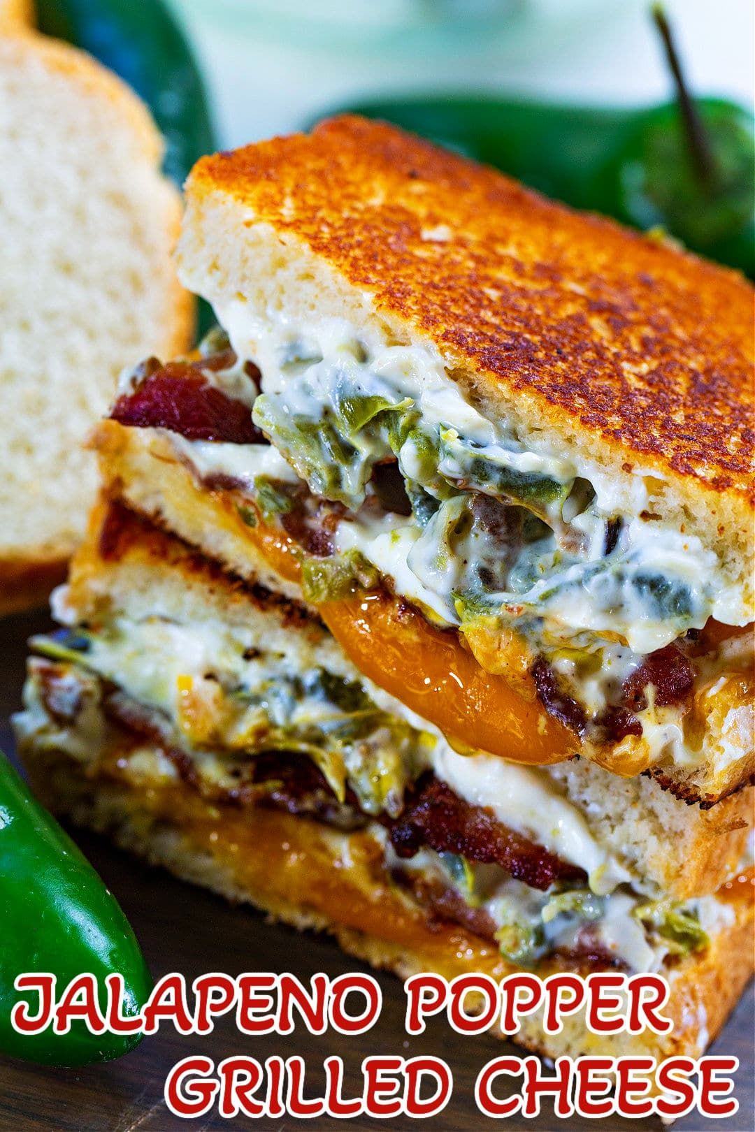 Jalapeno Popper Grilled Cheese