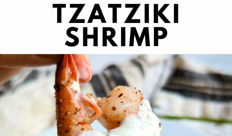 SHRIMP TZATZIKI RECIPE