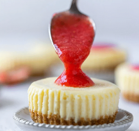 Easy Mini Cheesecakes